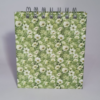 bloquinho florzinhas fundo verde capa