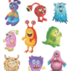 Kit 5 cartelas de adesivos - Thumbnail Image 7